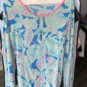 Lilly Pulitzer UPF 50 Sunny Rashguard.